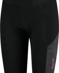Beste deal 🎁 Rogelli Glory - Fietsbroek - Bibtight - Zwart/Grijs/Roze - Dames - Maat XL 🛒