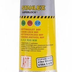 Uitgang ✔️ Stahlex Kettingslot 889 - Art** Keurmerk - Zwart - 8.3 X 900 Mm ✔️ -MGO Leisure Wear winkel 338x840 3
