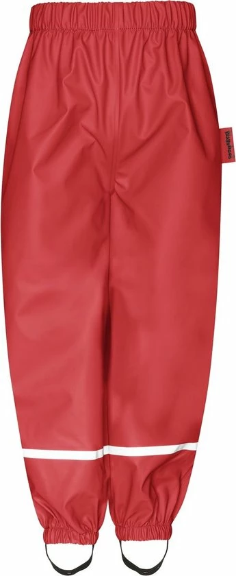 Nieuw β€οΈ Playshoes - Regenbroek Met Fleece Voering Voor Kinderen - Rood - Maat 104cm 𧨠3 Nieuw β€οΈ Playshoes - Regenbroek Met Fleece Voering Voor Kinderen - Rood - Maat 104cm π§¨