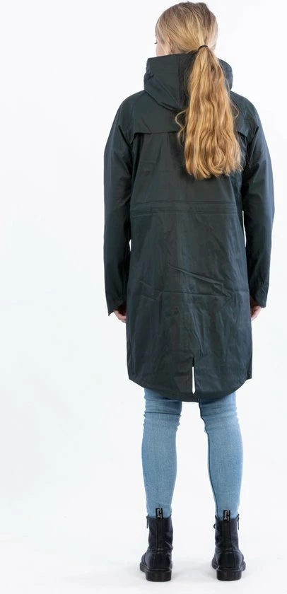 Nieuw 🔔 Ralka Regenjas Dames - Mizzle - Donkergroen - Maat 38 🤩 6 Nieuw 🔔 Ralka Regenjas Dames - Mizzle - Donkergroen - Maat 38 🤩 - Afbeelding 4