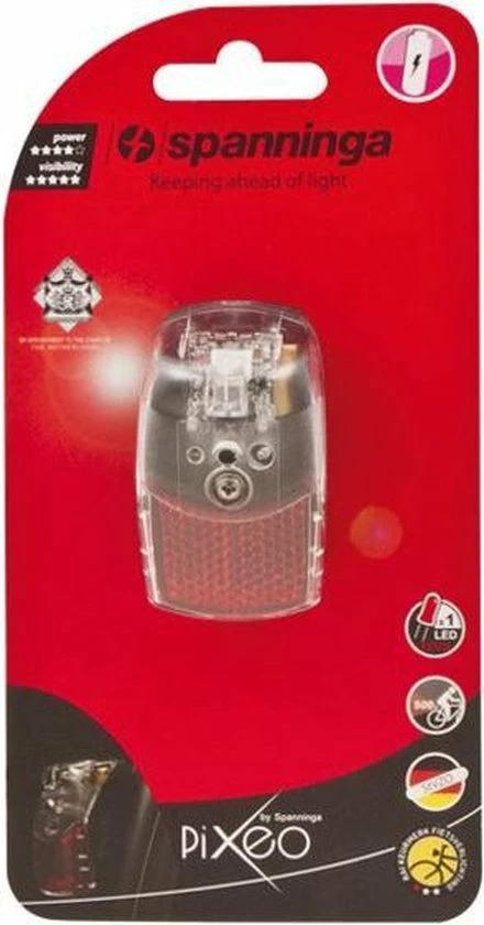 Beste Pirce 🤩 Spanninga Pixeo Fiets Achterlicht - Batterij - Met Auto-sensor ✔️ 12 Beste Pirce 🤩 Spanninga Pixeo Fiets Achterlicht - Batterij - Met Auto-sensor ✔️ - Afbeelding 10