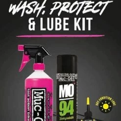 Begroting 💯 Muc-Off Wash Protect & Lube Kit (Dry Lube Version) 🔥