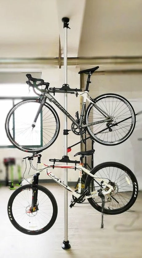 Beste deal ⌛ Merkloos Decopatent PRO Plafond Fiets Ophangsysteem Voor 2 Fietsen - Staand Fietsenrek 2 Fietsen - Fietsenhouder Met Telescoop Opbergstang 🎁 10 Beste deal ⌛ Merkloos Decopatent PRO Plafond Fiets Ophangsysteem Voor 2 Fietsen - Staand Fietsenrek 2 Fietsen - Fietsenhouder Met Telescoop Opbergstang 🎁 - Afbeelding 8