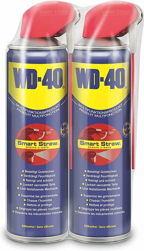 Aanbiedingen 😀 WD-40 Company 2x 450ML WD-40 Multi-Use Product Smart Straw - Multispray Olie & Smeermiddel. Verwijdert Vet, Beschermt Tegen Roest En Verdrijft Water, 450 Ml ⌛ 3 Aanbiedingen 😀 WD-40 Company 2x 450ML WD-40 Multi-Use Product Smart Straw - Multispray Olie & Smeermiddel. Verwijdert Vet, Beschermt Tegen Roest En Verdrijft Water, 450 Ml ⌛