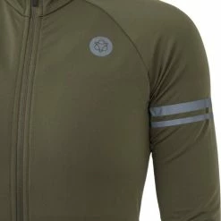 Groothandel 🛒 AGU Thermo Fietsshirt Lange Mouwen Essential Dames - Army Green - S 👍 -MGO Leisure Wear winkel 487x840