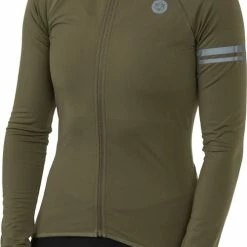 Groothandel 🛒 AGU Thermo Fietsshirt Lange Mouwen Essential Dames - Army Green - S 👍 -MGO Leisure Wear winkel 500x840 6