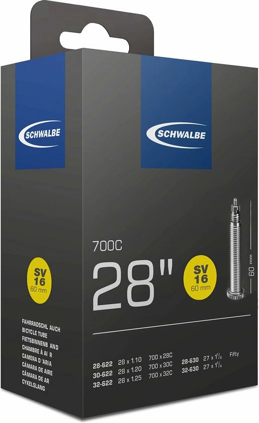 Nieuw ⌛ Schwalbe Binnenband 27/28 X 1.10/1.25(28/32-622/630) Fv 60 Mm ⭐ 5 Nieuw ⌛ Schwalbe Binnenband 27/28 X 1.10/1.25(28/32-622/630) Fv 60 Mm ⭐ - Afbeelding 3