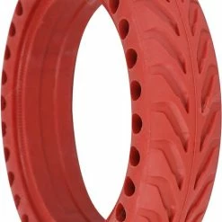 Begroting 👍 TECHPUNT Volrubberen Band Voor Xiaomi M365, Mi Essential, Mi 1S En Mi Pro 2 Elektrische Step - Rood 🎉