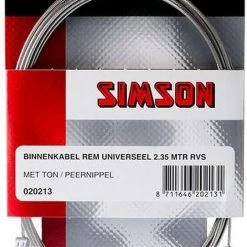 Begroting ❤️ Simson Rem Binnenkabel Universeel 2,35m ⭐ 18 Begroting ❤️ Simson Rem Binnenkabel Universeel 2,35m ⭐ -MGO Leisure Wear winkel 542x840 4