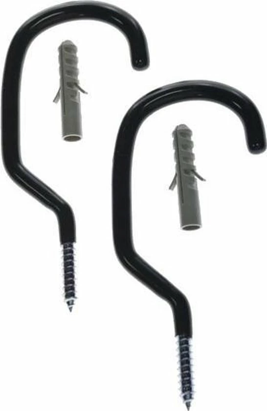 Beste Pirce π Simson Fietsophanghaken - Zwart (2x) π 9 Beste Pirce π Simson Fietsophanghaken - Zwart (2x) π - Afbeelding 7