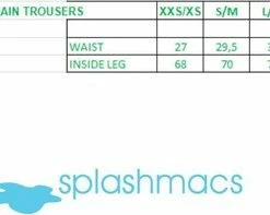 Goedkoopste 😀 Splashmacs Waterdichte Regenbroek Voor Volwassenen Van Unisex (Geel) L/XL 🤩 -MGO Leisure Wear winkel 550x197 3