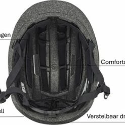 Hete verkoop 🥰 K?vap?? K Vap Espoo 2.0 - Zwart - Fietshelm - Fietshelm Met Verlichting - Fietshelm Dames - Fietshelm Heren 🔥 -MGO Leisure Wear winkel 550x298 1