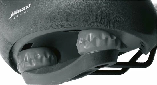 Promo 😍 Zadel Selle Bassano Volare BigCity XXL Elastomeer - Zwart 🤩 9 Promo 😍 Zadel Selle Bassano Volare BigCity XXL Elastomeer - Zwart 🤩 - Afbeelding 7