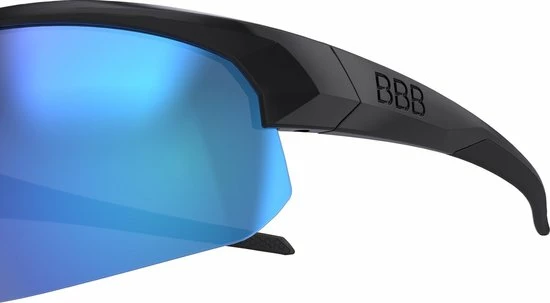 Uitgang ⭐ BBB Cycling Impress Fietsbril - Wielrenbril Met 3 Lenzen - Lichtgewicht Racefiets Bril - Glanzend Zwart - BSG-58 🛒 9 Uitgang ⭐ BBB Cycling Impress Fietsbril - Wielrenbril Met 3 Lenzen - Lichtgewicht Racefiets Bril - Glanzend Zwart - BSG-58 🛒 - Afbeelding 7