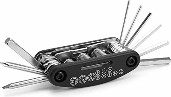 Promo โ MMOBIEL 16 In 1 Multi Functionele Fiets Reparatie Set Voor O.a. Race Fietsen En Mountain Bikes - Zwart ๐ 3 Promo โ MMOBIEL 16 In 1 Multi Functionele Fiets Reparatie Set Voor O.a. Race Fietsen En Mountain Bikes - Zwart ๐