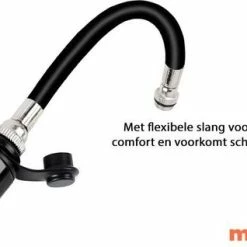 Promo 🔔 Makes Easy Fietspomp Racefiets | Mini Fietspomp | Met Flexible Slang | 8 Bar | Zwart ⭐ -MGO Leisure Wear winkel 550x318 3