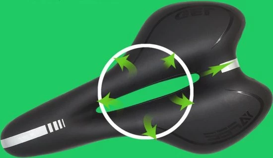 Begroting β Voltano Trekking Fietszadel - Comfortabel Gel Zadel - Met Uitsparing - Inclusief Zadelstrop - 100% Waterdicht - Unisex - Zwart π₯ 11 Begroting β Voltano Trekking Fietszadel - Comfortabel Gel Zadel - Met Uitsparing - Inclusief Zadelstrop - 100% Waterdicht - Unisex - Zwart π₯ - Afbeelding 9