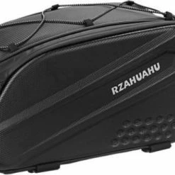 Begroting 👍 M2Mgoods Tas - Fietstas - Fietstas Bagagedrager - Enkele Fietstas - Waterdicht - 2 In 1 -Bagagedrager Fietstas - Fietstas Zwart - 10 Liter - Bagagedragertas ⭐