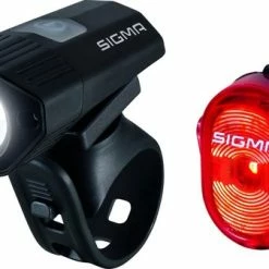 Nieuw 🤩 Sigma Sport Sigma Buster 100 HL Led Fiets Verlichtingsset - 120 Lumen - Li-ion Accu - USB Oplaadfunctie 😉