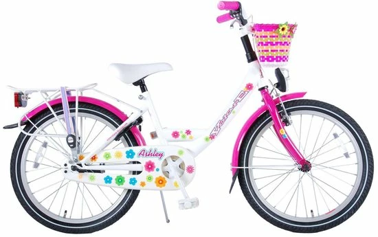 Hete verkoop ๐งจ Volare Ashley Kinderfiets - Meisjes- 20 Inch - Wit/Roze - 95% Afgemonteerd ๐ 3 Hete verkoop ๐งจ Volare Ashley Kinderfiets - Meisjes- 20 Inch - Wit/Roze - 95% Afgemonteerd ๐
