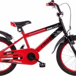 Beste Pirce 😀 Spirit Bikes Spirit BMX Cross Jongensfiets Rood 18 Inch 💯