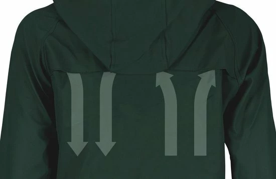 Nieuw 🔔 Ralka Regenjas Dames - Mizzle - Donkergroen - Maat 38 🤩 15 Nieuw 🔔 Ralka Regenjas Dames - Mizzle - Donkergroen - Maat 38 🤩 - Afbeelding 13