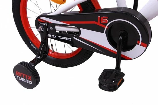 Beste deal π Amigo BMX Turbo Jongensfiets - Kinderfiets 16 Inch - Wit π 8 Beste deal π Amigo BMX Turbo Jongensfiets - Kinderfiets 16 Inch - Wit π - Afbeelding 6