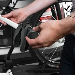 Beste deal ❤️ Thule EasyFold XT 966 FIX4BIKE - Passend Op FIX4BIKE Trekhaak - 3 Fietsen - 13 Polig 😀 -MGO Leisure Wear winkel 550x366 149