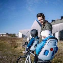 Beste Verkoop 🔔 Thule Yepp Nexxt Maxi Fietsstoeltje Bagagedrager Achter Lichtgewicht Geschikt Voor E-Bikes - Blauw ✔️ -MGO Leisure Wear winkel 550x366 156