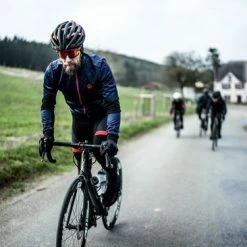 Beste Verkoop ❤️ Rogelli Brave Winterjack - Fietsjack Heren - Blauw/Zwart/Rood - Maat XL 😍 -MGO Leisure Wear winkel 550x366 212