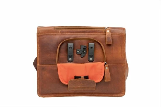 Flash-uitverkoop ๐ New Looxs Fellini Leren Laptop Fietstas - 18 Liter Cognac ๐ 6 Flash-uitverkoop ๐ New Looxs Fellini Leren Laptop Fietstas - 18 Liter Cognac ๐ - Afbeelding 4