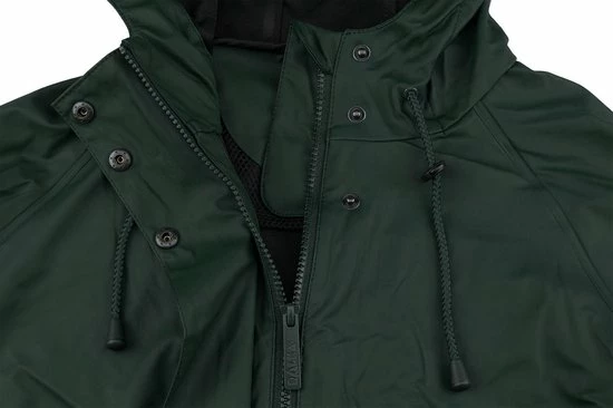 Nieuw 🔔 Ralka Regenjas Dames - Mizzle - Donkergroen - Maat 38 🤩 8 Nieuw 🔔 Ralka Regenjas Dames - Mizzle - Donkergroen - Maat 38 🤩 - Afbeelding 6