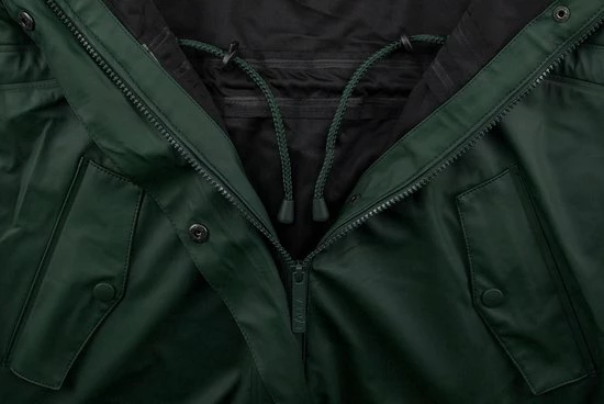 Nieuw 🔔 Ralka Regenjas Dames - Mizzle - Donkergroen - Maat 38 🤩 11 Nieuw 🔔 Ralka Regenjas Dames - Mizzle - Donkergroen - Maat 38 🤩 - Afbeelding 9