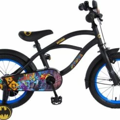 Beste recensies van 💯 Volare Batman Kinderfiets - Jongens - 16 Inch - Zwart/Blauw - 95% Afgemonteerd 👍