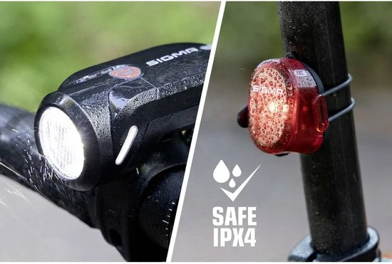 Groothandel 🔥 Sigma Aura 35 Fietsverlichtingsset - 35 Lux + Nugget II USB Achterlicht 🔔 8 Groothandel 🔥 Sigma Aura 35 Fietsverlichtingsset - 35 Lux + Nugget II USB Achterlicht 🔔 - Afbeelding 6