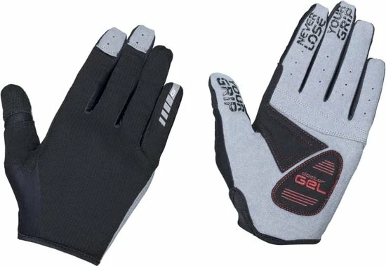 Groothandel ⭐ GripGrab GripGrab Shark Padded Full Finger Handschoenen - Zwart - Unisex - Maat XXL 🌟 16 Groothandel ⭐ GripGrab GripGrab Shark Padded Full Finger Handschoenen - Zwart - Unisex - Maat XXL 🌟 - Afbeelding 14