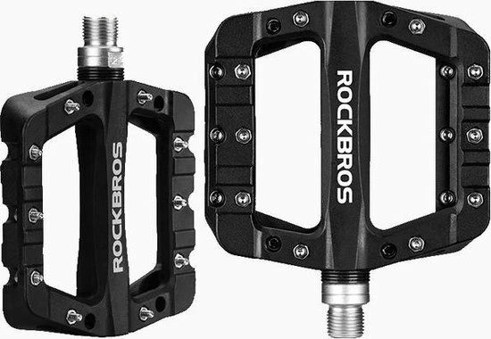 Promo ⌛ Rockbros - Mountainbike Fietspedalen - Breed Platform - Anti Slip - ZWART 🌟 6 Promo ⌛ Rockbros - Mountainbike Fietspedalen - Breed Platform - Anti Slip - ZWART 🌟 - Afbeelding 4