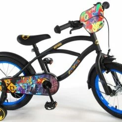 Beste recensies van 💯 Volare Batman Kinderfiets - Jongens - 16 Inch - Zwart/Blauw - 95% Afgemonteerd 👍 -MGO Leisure Wear winkel 550x380