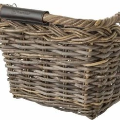 Begroting ๐ Fastrider Elif Rotan Fietsmand - Bruin - 16L - Handgemaakt ๐ฏ