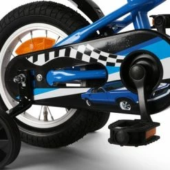 Goedkoop 😉 SJOEF Race Jongensfiets 12 Inch - Blauw 👍 -MGO Leisure Wear winkel 550x387
