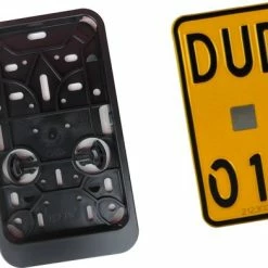 Goedkoopste 👍 Bestevaer Kentekenplaathouder Scooter ZWART ABS Voor Kentekenplaat 100x175mm Nederland 🥰