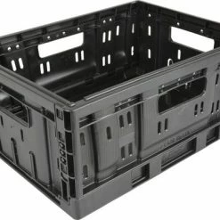 Goedkoopste 😉 Steco Fietskrat - Voor - Achter - 20 L - Zwart 🤩