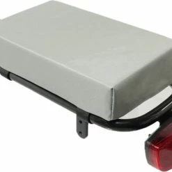 Promo 👍 Hooodie Cushie EnZo Petit Bagagedrager Kussen - Zilver ⌛