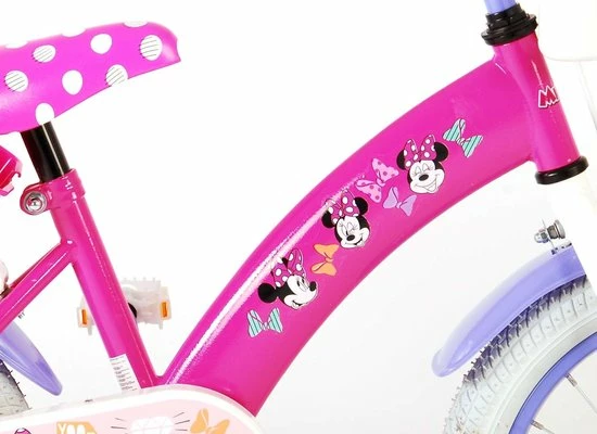 Beste deal 👏 Disney Minnie Cutest Ever! Kinderfiets - Meisjes - 16 Inch - Roze 🤩 15 Beste deal 👏 Disney Minnie Cutest Ever! Kinderfiets - Meisjes - 16 Inch - Roze 🤩 - Afbeelding 13