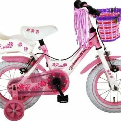 Begroting 🤩 Volare Rose Kinderfiets - Meisjes - 12 Inch - Roze - 2 Handremmen 😍 -MGO Leisure Wear winkel 550x401 2
