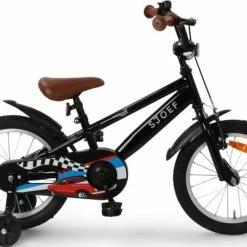 Goedkoopste 🎉 SJOEF Race Jongensfiets 16 Inch - Zwart 😀