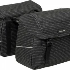 Goedkoopste 😀 New Looxs Dubbele Fietstas Joli Nomi Black MIK 37L 👍