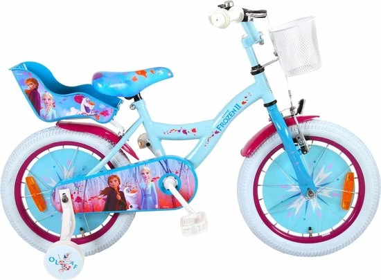 Goedkoop ๐ฅ Volare Disney Frozen 2 - Kinderfiets - Meisjes - 16 Inch - Blauw/Paars - 95% Afgemonteerd ๐ 3 Goedkoop ๐ฅ Volare Disney Frozen 2 - Kinderfiets - Meisjes - 16 Inch - Blauw/Paars - 95% Afgemonteerd ๐