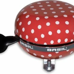 Beste recensies van 👏 Fietsbel Basil Polkadot 80 Mm - Rood / Wit 😀