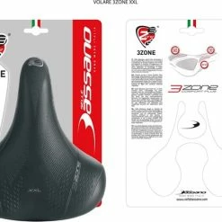 Promo 😍 Zadel Selle Bassano Volare BigCity XXL Elastomeer - Zwart 🤩 18 Promo 😍 Zadel Selle Bassano Volare BigCity XXL Elastomeer - Zwart 🤩 -MGO Leisure Wear winkel 550x417 6